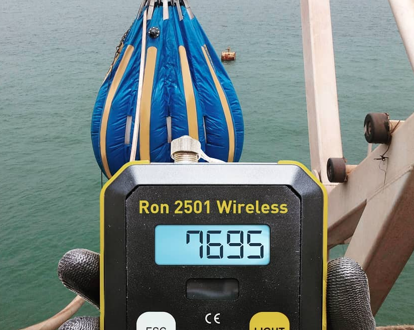 The Ron 2501’s wireless remote readout